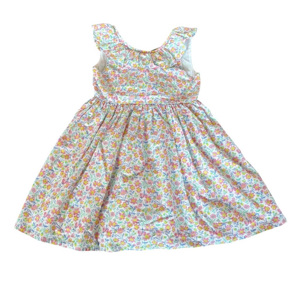 Tommy Bahama Girls Size 7/8 Ruffle Floral Sleeveless Sundress Cotton